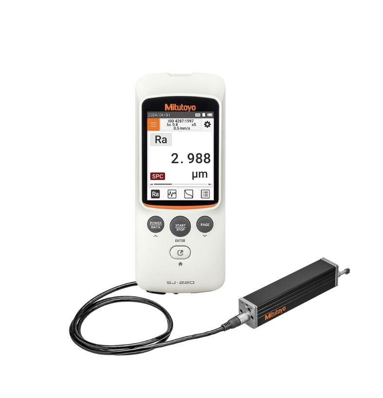 Mitutoyo SJ-220 Taşınabilir Yüzey Pürüzlülük Ölçüm Cihazı
