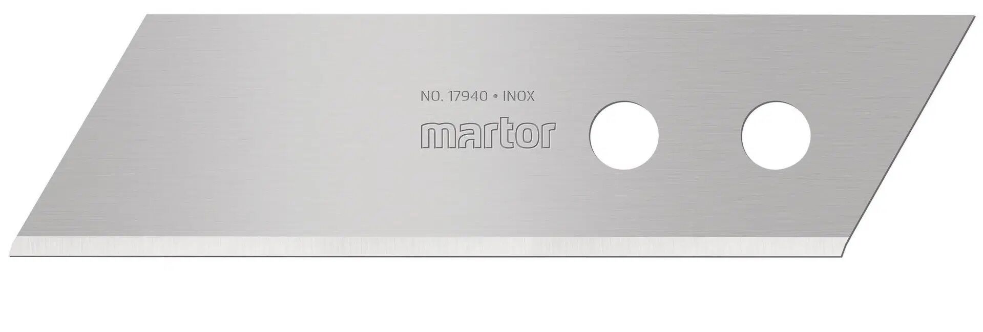 MARTOR 17940.60 Paslanmaz Yedek Bıçak (10 Adet)