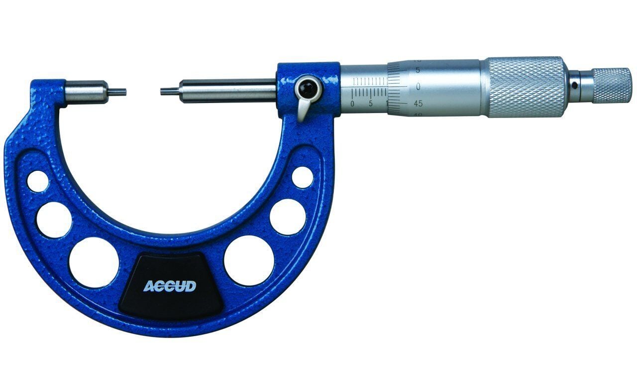ACCUD Mekanik Pim Uçlu Mikrometre 328 Serisi Tip B 50-75 mm