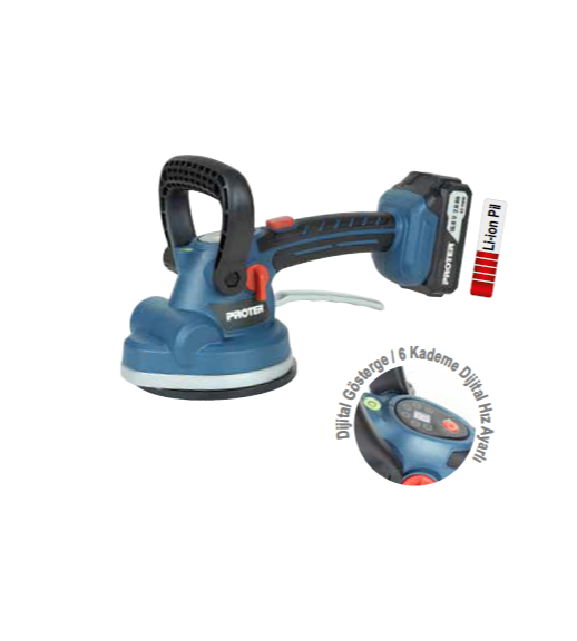 PROTER Vantuzlu Titreşimli Fayans Tokmak PST 215 TF