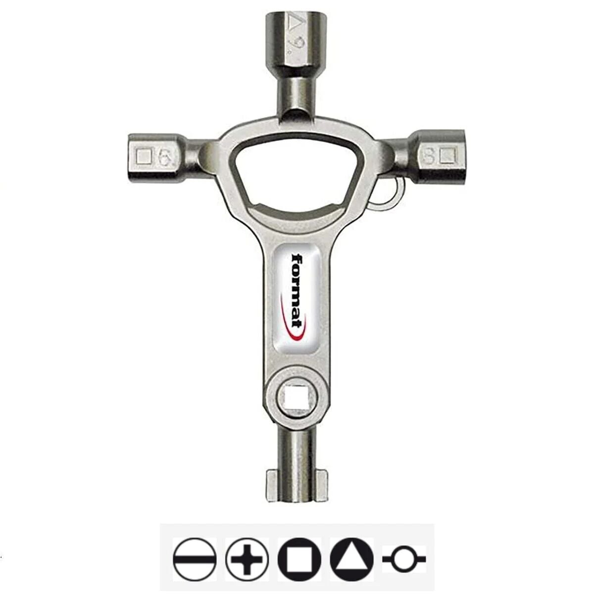 Format Genel Pano ve Dolap Anahtarı 75x110 mm
