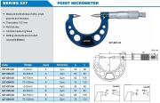ACCUD Mekanik Nokta Uçlu Mikrometre 327 Serisi Tip A 0-25 mm