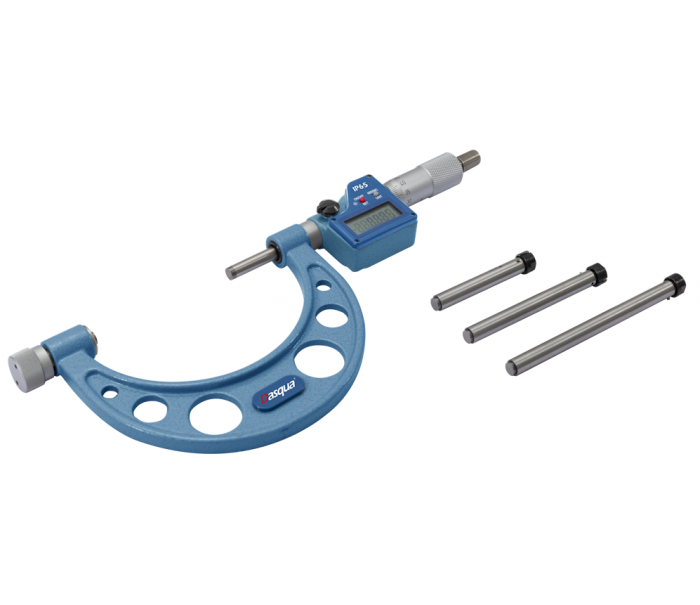 Dasqua 600-700mm Değiştirilebilir Uçlu Dijital Dış Çap Mikrometre 0.001mm 4706-0007