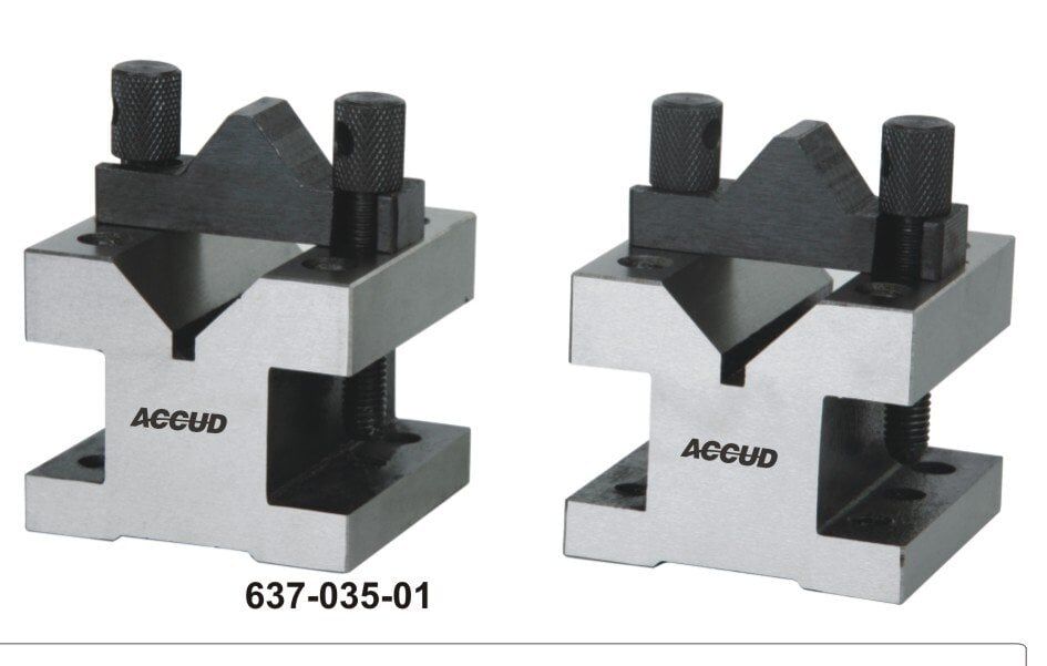 ACCUD Kilitlemeli V Blok Seti 637 Serisi 35x35x30mm