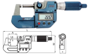 Dasqua 0-25mm Dijital Dış Çap Mikrometre IP65 Yağa, Suya Dirençli 4410-2105-A