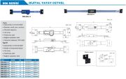 ACCUD Dijital Yatay Cetvel 996 Serisi 150mm