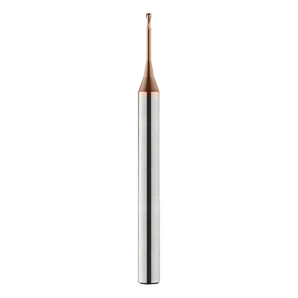 2.5x8x4x50mm KRAFT 2 Ağız Düz Mikro Karbür Freze