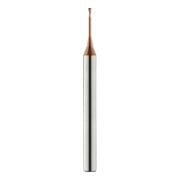 2.5x8x4x50mm KRAFT 2 Ağız Düz Mikro Karbür Freze