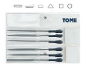 200mm Tome Saatçi̇ Eğe Takimi Sapli 6 Parça