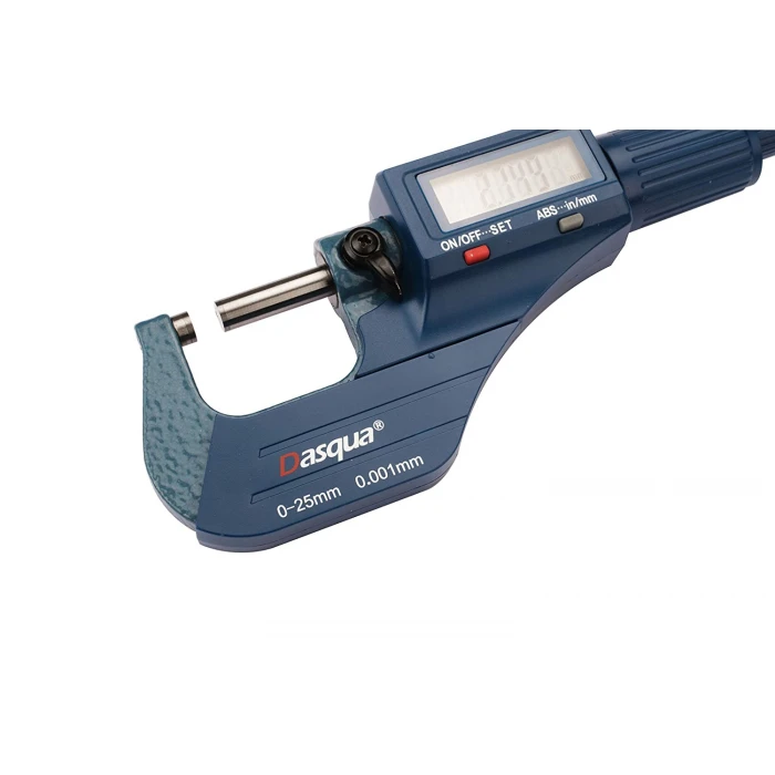 Dasqua 0-25mm Dijital Dış Çap Mikrometre 0.001mm 4210-2105
