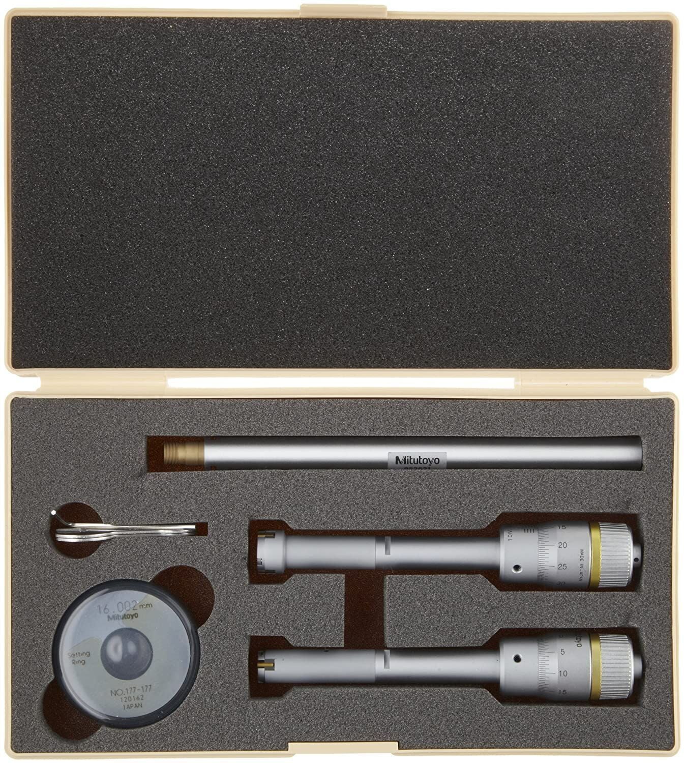 Mitutoyo 368-912 3 Nokta Temaslı İç Çap Mikrometresi 12-20 mm