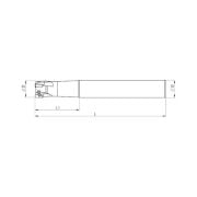 Heikenei EM90 D20 W20 L200 Z03 ADMT 0803 Silindir Saplı Takma Uçlu Freze WLTR