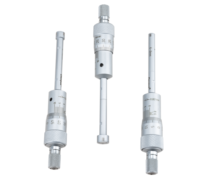 Dasqua 20-50mm Mekanik 3 Ayaklı İç Çap Mikrometre Seti 0.005mm 4411-3215-A