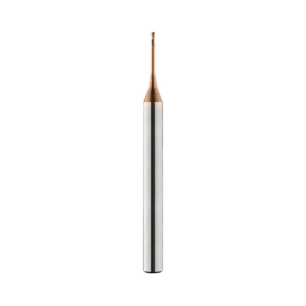 1x8x4x50mm KRAFT 2 Ağız Küre Mikro Karbür Freze