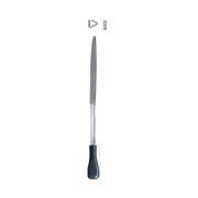 160mm Tome Üçgen Saatçi̇ Eğe Sapli