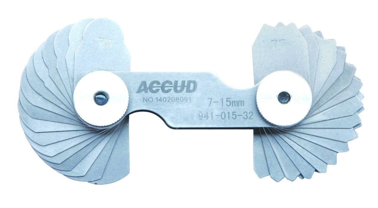 ACCUD Radyüs Mastarı 941 Serisi 1-7mm