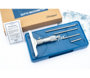 Dasqua 0-100mm Mekanik Derinlik Mikrometresi 0.01mm 4611-8120