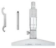 Dasqua 0-25mm Mekanik Derinlik Mikrometresi 0.01mm 4611-8105