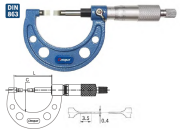 Dasqua 75-100mm Bıçak Ağızlı Mekanik Mikrometre 4570-1020