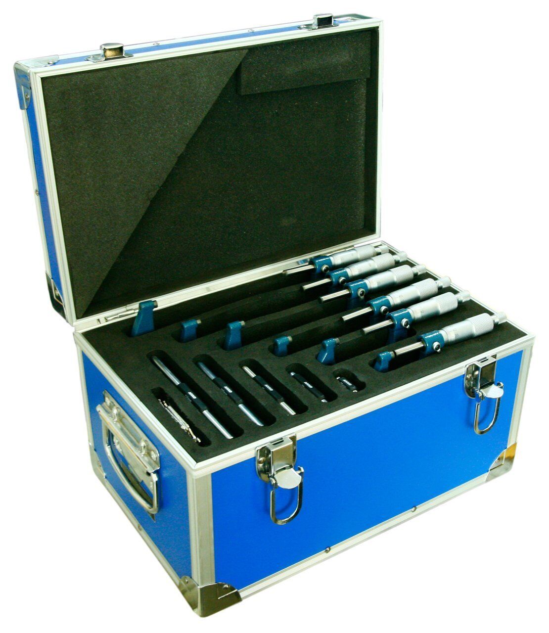 ACCUD Mekanik Dış Çap Mikrometre Seti 0-75mm Set