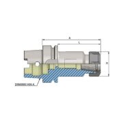 Heikenei HSK100-A ER16-160 Pens Başlığı ER Tipi DIN69893