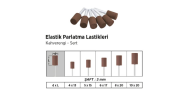 Besdia Elastik Parlatma Lastiği Kahverengi (N) - 4x13