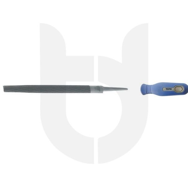 TOME Yarım Yuvarlak Eğe İnce Diş Saplı - 12’’ TDS