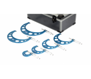 Dasqua 0-300mm 12 Parça Mekanik Mikrometre Seti 0.01mm 4111-8203