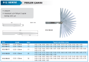 ACCUD Feeler Çakısı 912 Serisi 0.03-0.50mm
