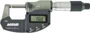 ACCUD IP65 Dijital Dış Çap Mikrometresi Veri Çıkışlı 313 Serisi 75-100 mm