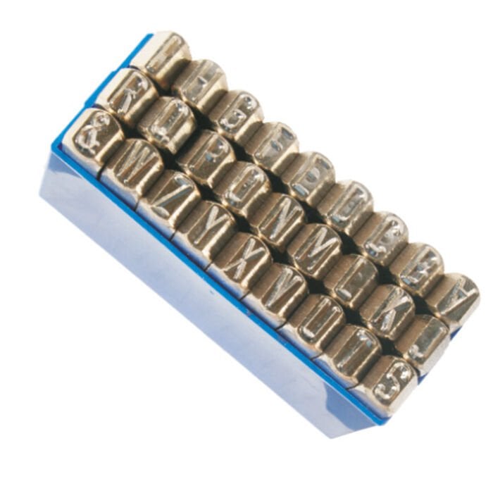 6mm Masus Çelik Harf Takımı Nikel Kaplı