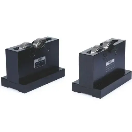 INSIZE Bilyalı Blok Seti (Silindir-Yataklı) 6888 - Bilyalı V Blok (Çift) Ölçü: 150x80x100 mm Hassasiyet: 3-55 mm