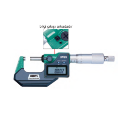 INSIZE 3101-125A Dış Çap Dijital Mikrometre 100-125 mm TDS