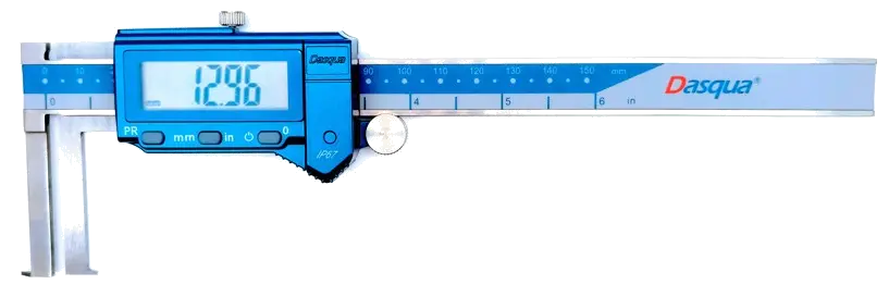 Dasqua 12-300mm İç Çap Kanal Kumpası IP67 Yağa, Suya Dirençli 0.01mm 2570-5115