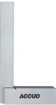 ACCUD 90° Geniş Tabanlı Düz Gönye 843 Serisi 200x130mm
