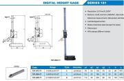 ACCUD Dijital Yükseklik Mihengiri 181 Serisi 0-1000mm
