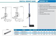 ACCUD Dijital Yükseklik Mihengiri 181 Serisi 0-300mm
