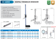 ACCUD Dijital Yükseklik Mihengiri 181 Serisi 0-1500mm
