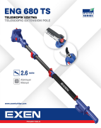 EXEN ENG 680 TS - 21V Teleskopik Uzatma max.2.6m