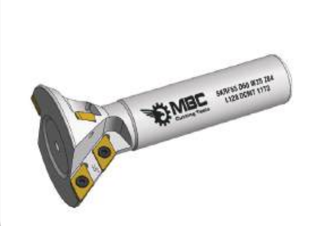 MBC Takma Uçlu Disk Freze SKRF60 D50 W25 Z04 L120 DCMT 11T3 ISO