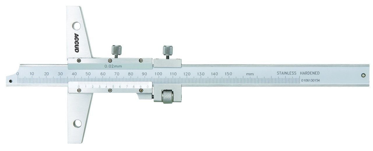 ACCUD Mekanik Derinlik Kumpası 178 Serisi 0.05mm - 0-1000mm