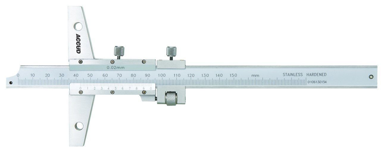 ACCUD Mekanik Derinlik Kumpası 178 Serisi 0.05mm - 0-200mm