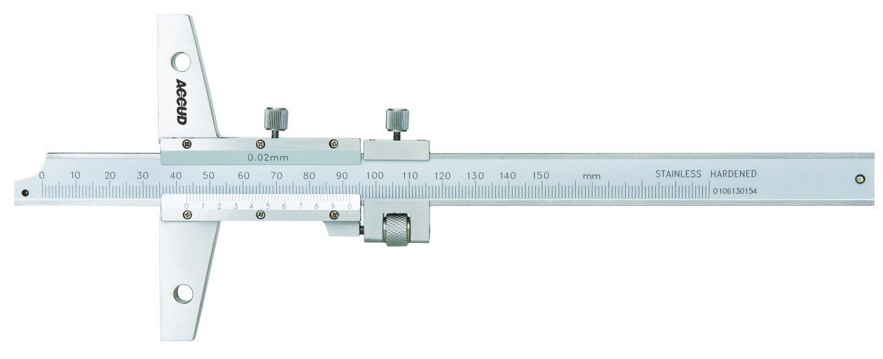 ACCUD Mekanik Derinlik Kumpası 178 Serisi 0.02mm - 0-600mm