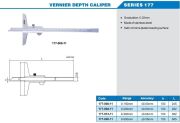 ACCUD Mekanik Derinlik Kumpası 177 Serisi 0-150mm