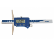 Dasqua 0-200mm Dijital Derinlik Kumpası Pimli IP67 Yağa, Suya Dirençli 2460-1110