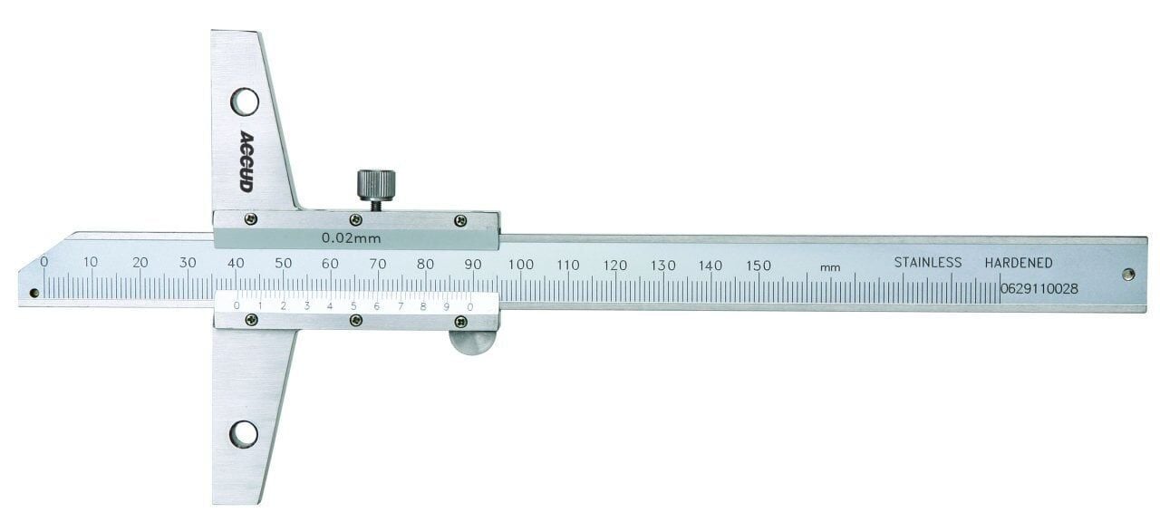 ACCUD Mekanik Derinlik Kumpası 175 Serisi 0.05mm - 0-600mm