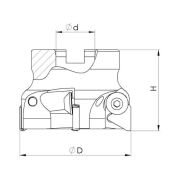Heikenei EM90 80x5 032 TPKN 1603 Tarama Başlığı ISO