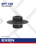 EXEN EPT 120 Pafta Tarak Kafası  2'' -     1/2''- 2''