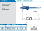 ACCUD Dijital Derinlik Kumpası 171 Serisi 0-300mm