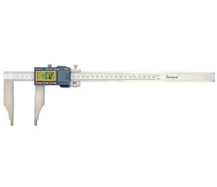 Dasqua 0-1000mm Tek Çene Dijital Kumpas Bilgi Çıkışlı IP65 Yağa, Suya Dirençli 2320-1115